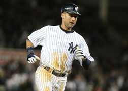 Derek Jeter #2 of the New York Yankees. Click image to expand.