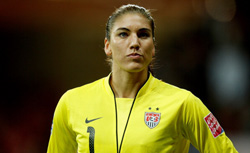 Hope Solo. Click image to expand.