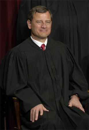 Our brand-spankin'-new chief justice.