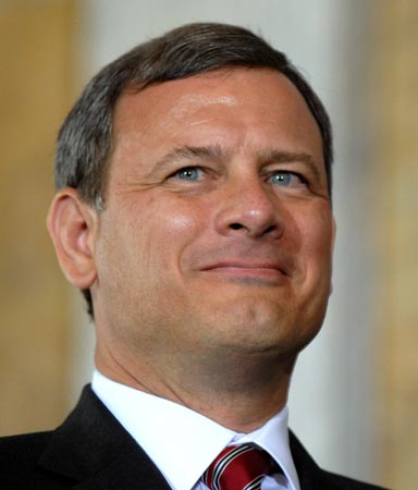 Chief Justice John Roberts.