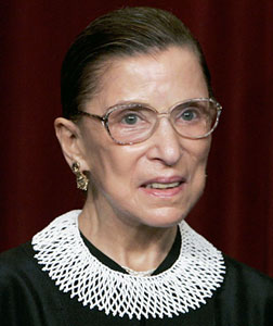 Justice Ruth Bader Ginsburg. Click image to expand.
