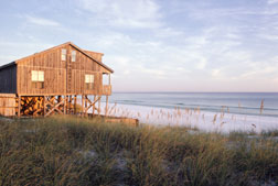House on the beach.