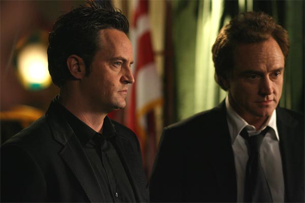 Matthew Perry and Bradley Whitford in Studio 60 on the Sunset Strip. 