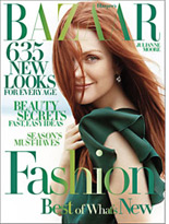 Harper's Bazaar cover. Click image to expand.