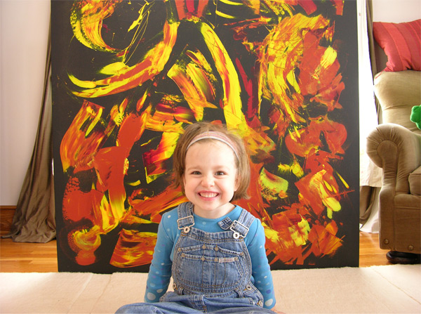 Marla Olmstead in My Kid Could Paint That.