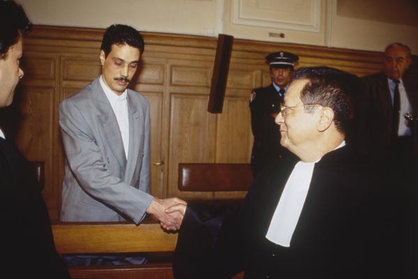 Omar Radad and Jacques Vergès in Terror's Advocate.