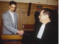 Omar Radad and Jacques Vergès. Click image to expand.