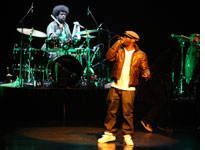 The Roots in concert. Click image to expand.