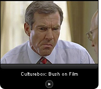 Click here to watch a video slide show about George Bush on film.