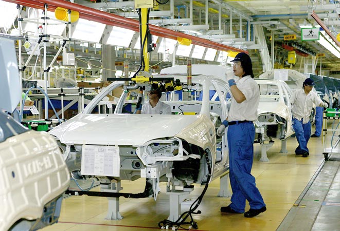 Assembly-line woes.