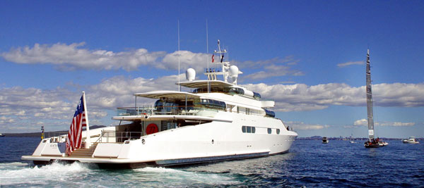 Larry Ellison's yacht.