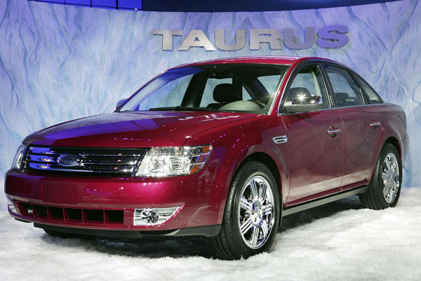 The 2008 Ford Taurus.