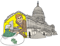 Illustration by Mark Alan Stamaty. Click image to expand.