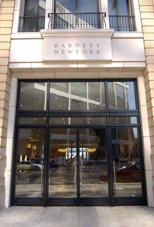 Barney's clothing store.