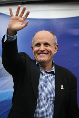 Republican presidential candidate Rudy Giuliani.