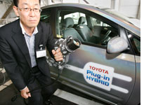 Chief engineer Yoshikazu Tanaka of Toyota Motor. Click image to expand.