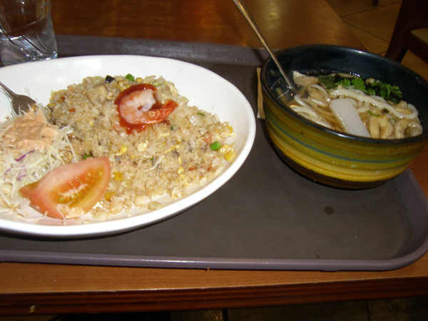 A meal in Seoul, South Korea.