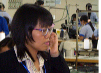 Nguyen Thi Thanh Hu at the Garco 10 factory. Click image to expand.