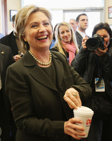 Hillary Clinton.