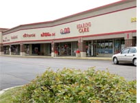A shopping mall