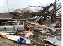 Tornado damage