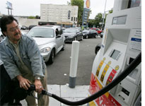 Lines at the pump