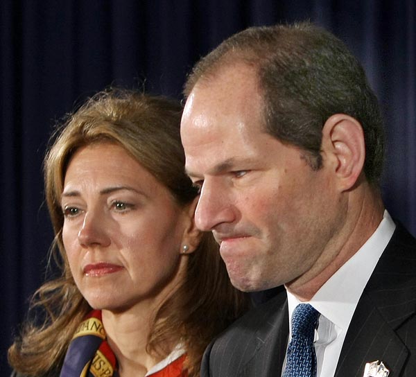 Silda and Eliot Spitzer.