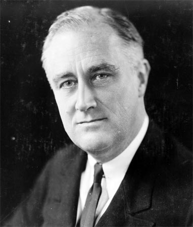 Franklin Delano Roosevelt.
