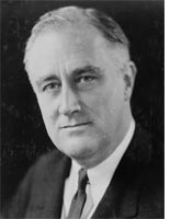 Franklin Delano Roosevelt. Click image to expand.