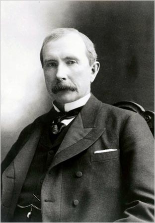 John D. Rockefeller.