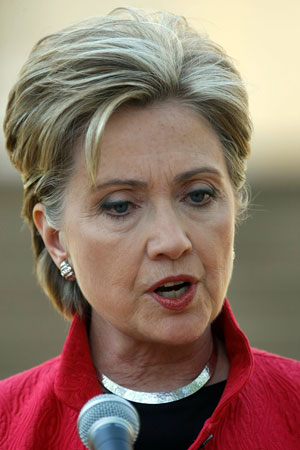 Hillary Clinton.