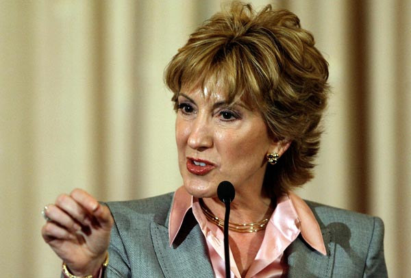 Carly Fiorina.