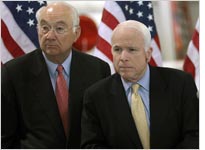 Phil Gramm and John McCain. Click image to expand.