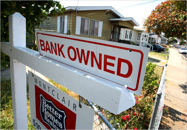 A foreclosed home.