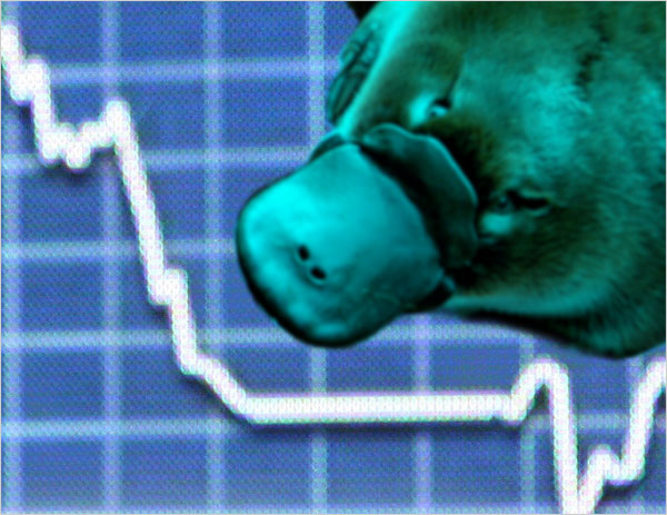 Is "platypus bottom" the new Wall Street metaphor?
