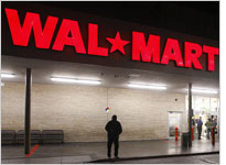 A Wal-Mart store in California. Click image to expand