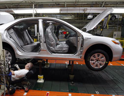 Toyota Motor Manufacturing plant in Georgetown, Kentucky. Click image to expand.