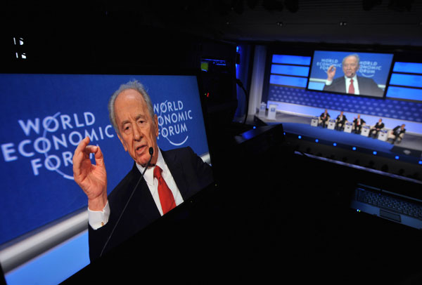 The World Economic Forum in Davos.