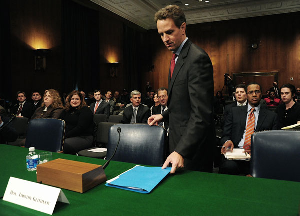 Treasury Secretary Tim Geithner.