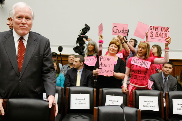 Edward Liddy, chairmain and CEO of AIG.