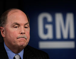 Fritz Henderson, CEO and President of General Motors. Click image to expand.