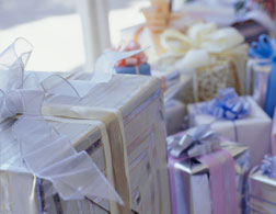 Wedding gifts. Click image to expand.