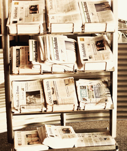 Newspapers.