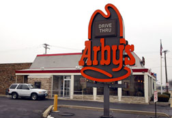 Arby's restaurant. Click image to expand.