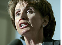 House Minority Leader Nancy Pelosi. Click image to expand.