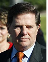 Tom DeLay, exit stage right 
Click image to expand.