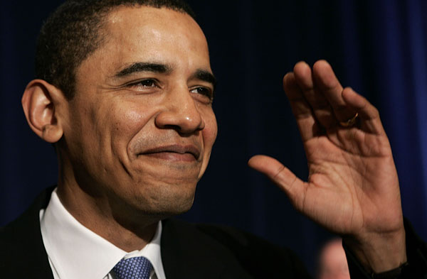 Sen. Barack Obama.