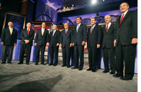 Republican candidates. Click image to expand.