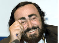 Luciano Pavarotti. Click image to expand.