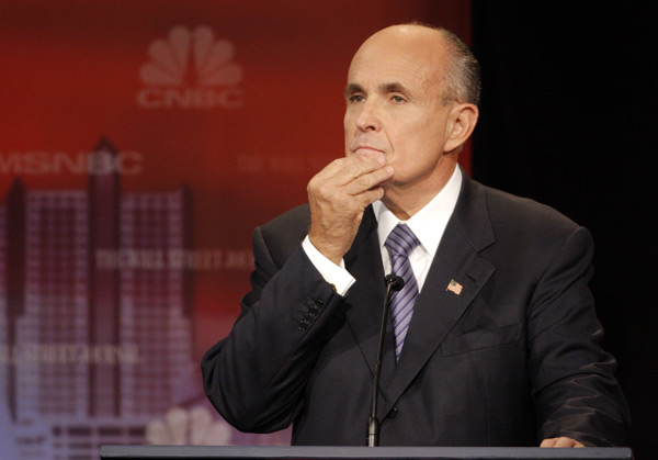 Rudy Giuliani.